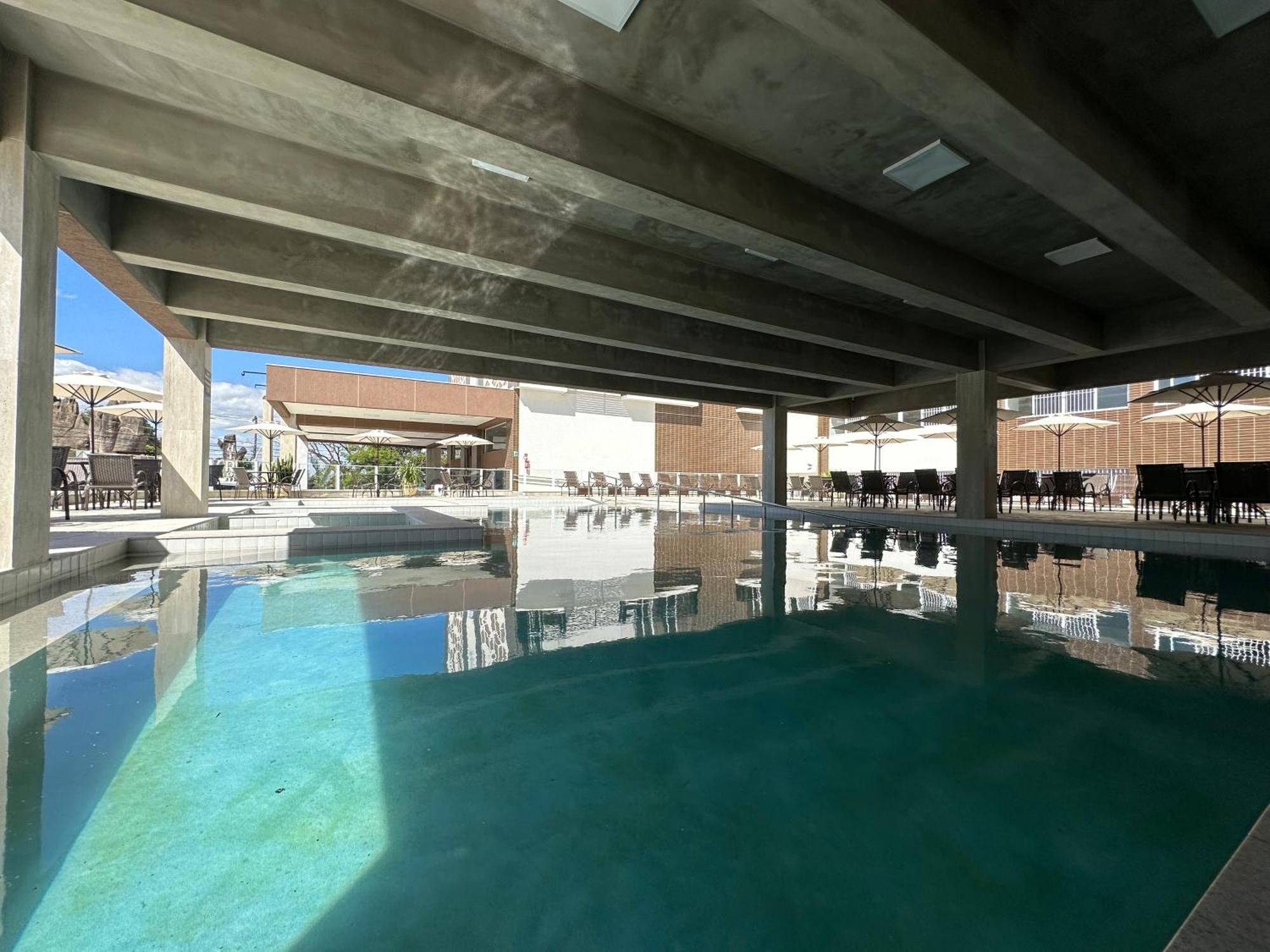 Spazzio Diroma - Com Acesso Acqua Park 卡达斯诺瓦斯 外观 照片