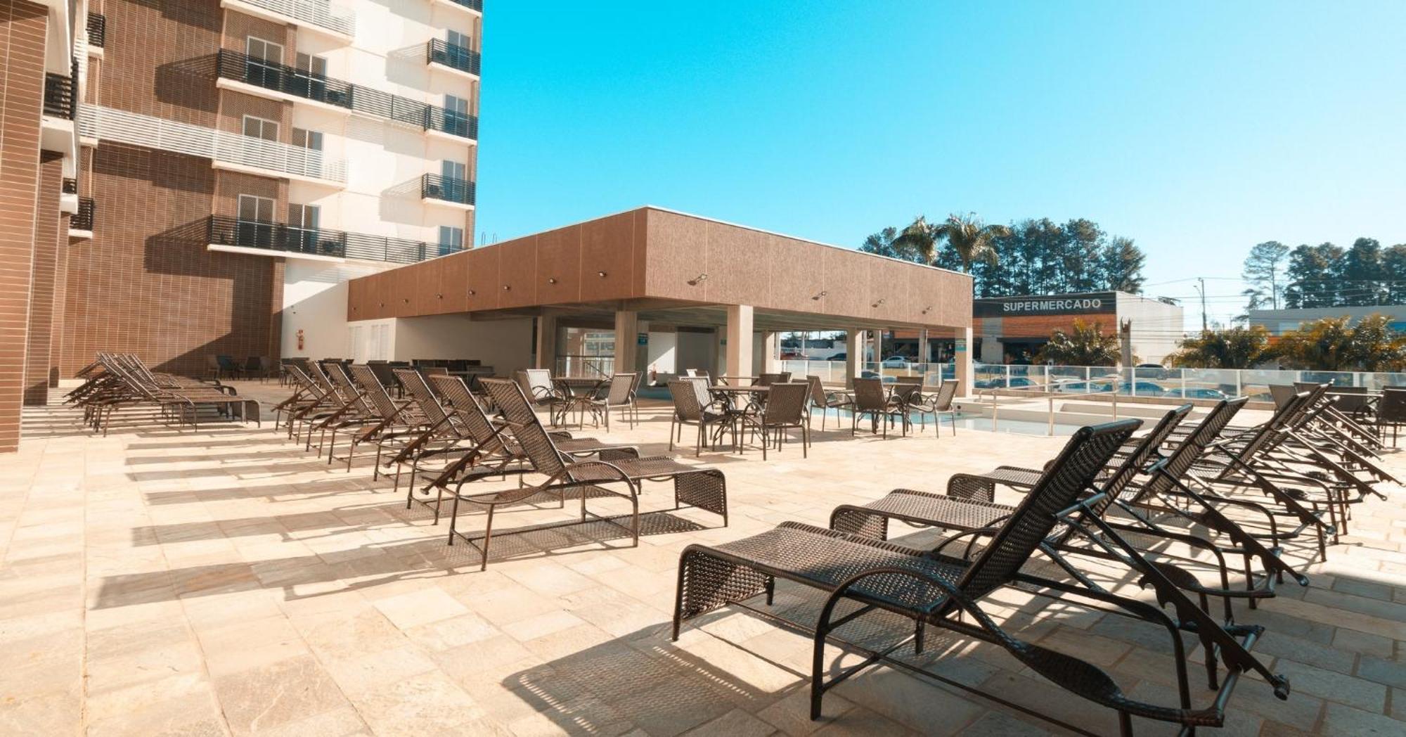 Spazzio Diroma - Com Acesso Acqua Park 卡达斯诺瓦斯 外观 照片
