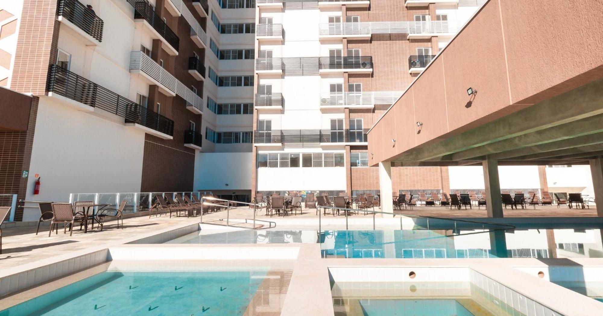 Spazzio Diroma - Com Acesso Acqua Park 卡达斯诺瓦斯 外观 照片