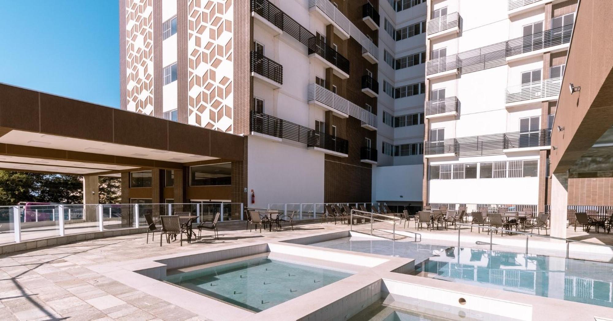 Spazzio Diroma - Com Acesso Acqua Park 卡达斯诺瓦斯 外观 照片