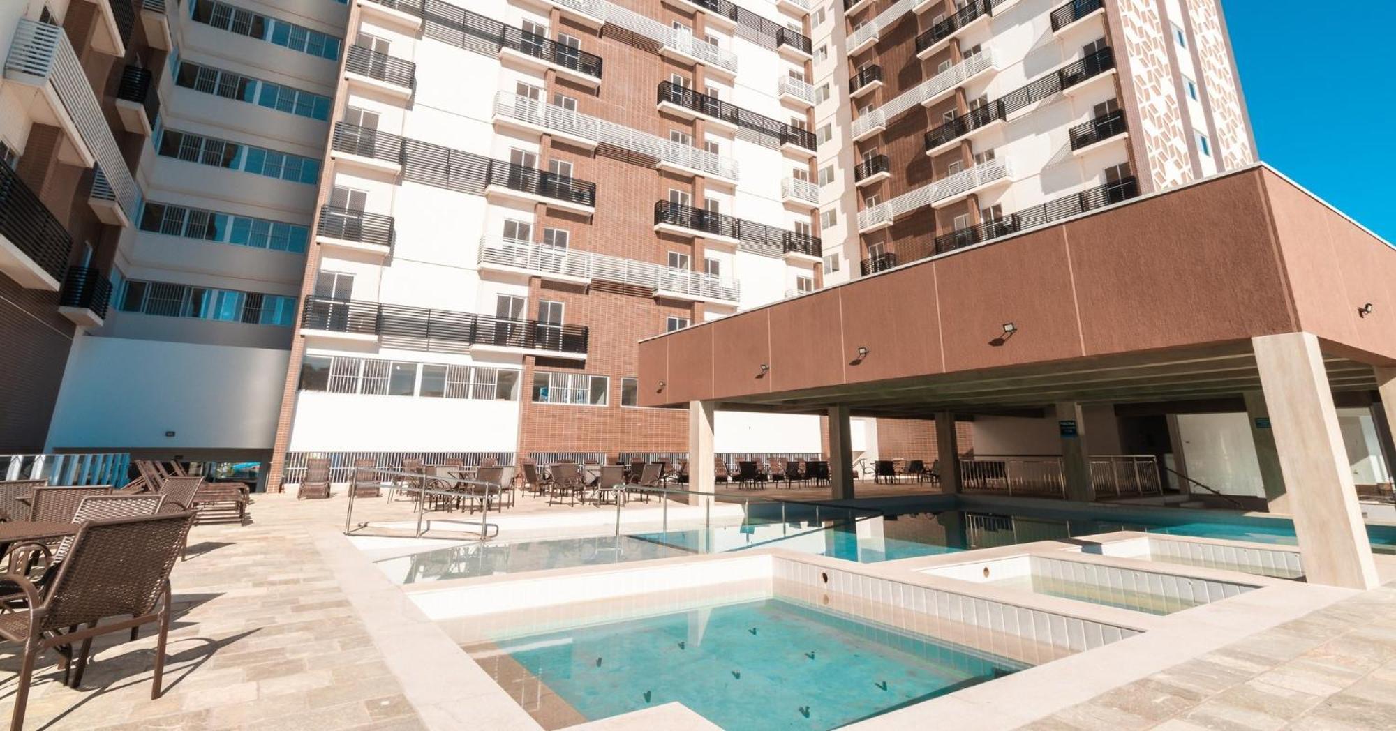 Spazzio Diroma - Com Acesso Acqua Park 卡达斯诺瓦斯 外观 照片